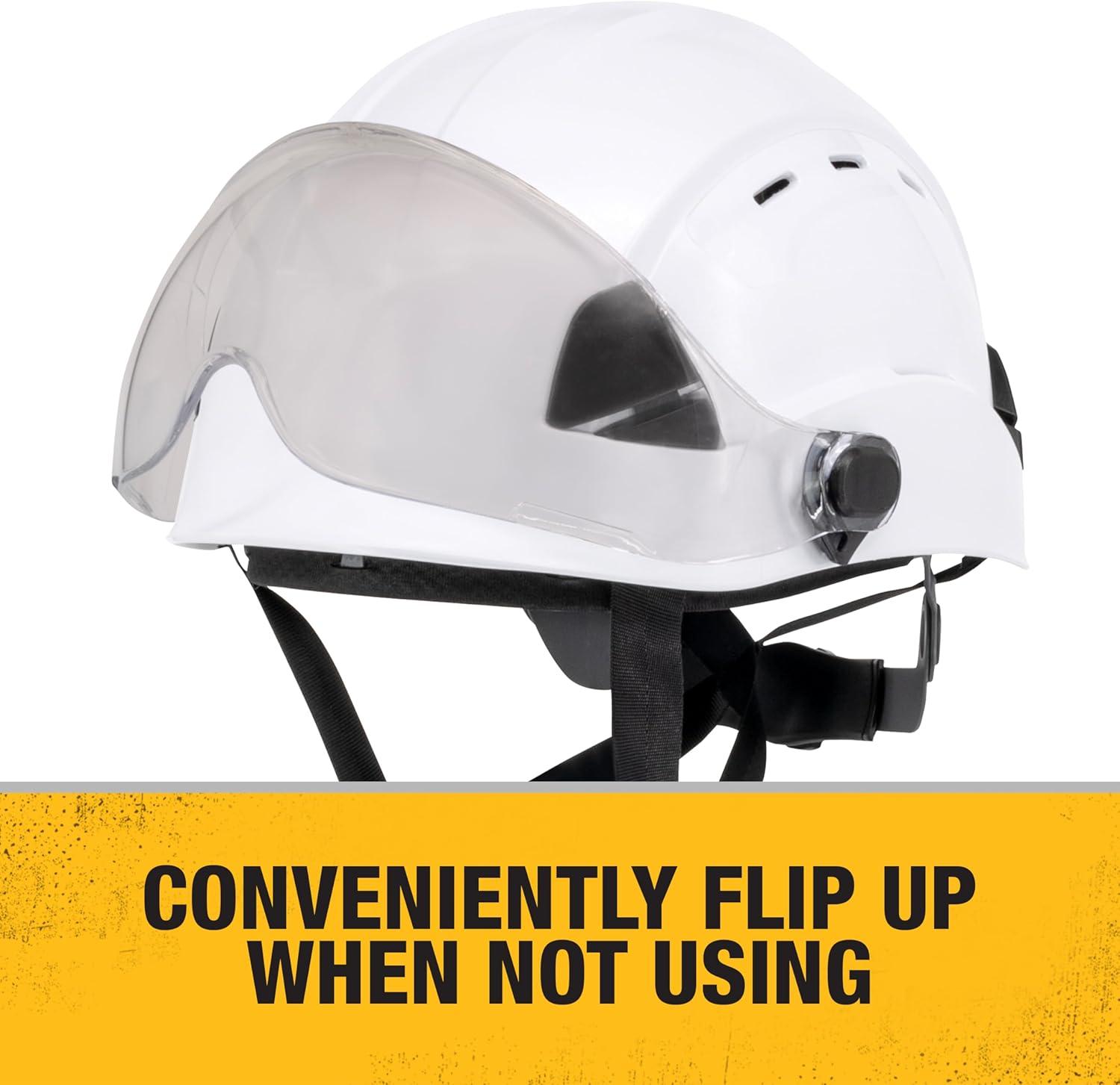 imageDEWALT DPG22SH Visor with Premium Antifog Clear Lens Designed to Fit DPG22 Type II HelmetIndoorOutdoor