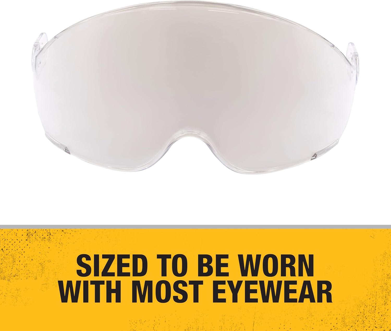 imageDEWALT DPG22SH Visor with Premium Antifog Clear Lens Designed to Fit DPG22 Type II HelmetIndoorOutdoor