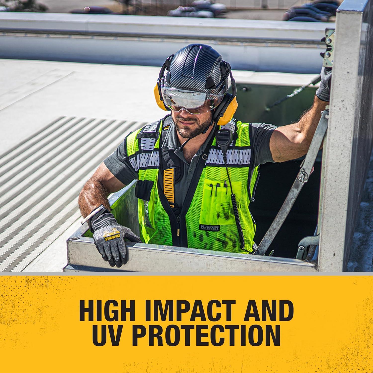 imageDEWALT DPG22SH Visor with Premium Antifog Clear Lens Designed to Fit DPG22 Type II HelmetIndoorOutdoor