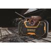 imageDEWALT 12V20V MAX Portable Bluetooth Radio Cordless 100 ft Range 35 Subwoofers Jobsite DCR028B