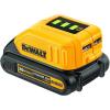 imageDEWALT 12V20V MAX USB Charger with 2 Ports and State of Charge IndicatorDCB090