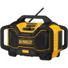 imageDEWALT 20V MAX Bluetooth Radio 100 ft Range Portable for Jobsites DCR025