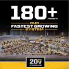 imageDEWALT 20V MAX Bluetooth Radio 100 ft Range Portable for Jobsites DCR025