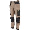 imageDEWALT Barstow Mens ProStretch Water Resistant Slim Fit Holster Pocket Utility Work PantsStone