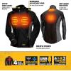 imageDEWALT DCHJ066C12XL 20V12V MAX Womens Heated Jacket Kit Black XXLargeLarge