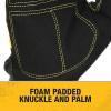 imageDEWALT DPG201XL Synthetic Leather Performance Work Glove  XLarge  1 Pair  Foam Padded Palm Abrasion Resistant Hook ampamp Loop ClosureMedium