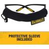 imageDEWALT DPG59125C Reinforcer RxBifocal 25 Clear Lens High Performance Protective Safety Glasses with Rubber Temples and Protective Eyeglass Sleeve