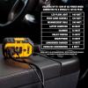 imageDEWALT DXAEPI140 Power Inverter 140W Car Converter 12V DC to 120V AC Power Outlet with 25W USB Type C and 15W USB Type A Ports