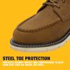imageDEWALT Forge Moc Toe FLEX Outsole Leather Steel Toe Safety Work Boots For MenTan