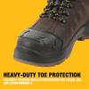imageDEWALT Hadley Mens Waterproof Steel Safety Toe Work BootBrown Crazy Horse