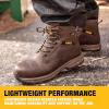 imageDEWALT Halogen Lite Mens Lightweight Steet Toe Safety Work BootSeal Brown