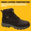 imageDEWALT Halogen Lite Mens Lightweight Steet Toe Safety Work BootSeal Brown
