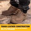 imageDEWALT Hayes Mens Waterproof Leather Steel Toe Safety Work BootStone