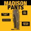 imageDEWALT Madison Mens ProStretch Water Resistant Work PantsCactus