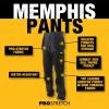 imageDEWALT Memphis Mens ProStretch Regular Fit Holster Pocket Utility Cargo Work PantsGreyBlack
