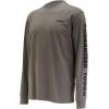 imageDEWALT Mens Guaranteed Tough Long Sleeve TShirtCharcoal Grey
