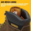 imageDEWALT Plasma Mens Leather Steel Toe Industrial ampamp Construction Safety Work Boot Palm Brown 95 WidePalm Brown