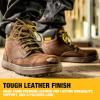 imageDEWALT Plasma Mens Leather Steel Toe Industrial ampamp Construction Safety Work Boot Palm Brown 95 WidePalm Brown