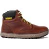 imageDEWALT Plasma Mens Leather Steel Toe Industrial ampamp Construction Safety Work Boot Palm Brown 95 WideWalnut Pitstop