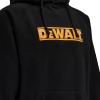 imageDEWALT Rexburg Mens Water Resistant Cottonpoly Heavy Duty Work HoodieBlack