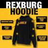 imageDEWALT Rexburg Mens Water Resistant Cottonpoly Heavy Duty Work HoodieBlack