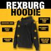 imageDEWALT Rexburg Mens Water Resistant Cottonpoly Heavy Duty Work HoodieCharcoal