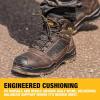 imageDEWALT Reynolds Mens Waterproof Leather Steel Toe Safety Work BootSeal Brown