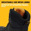 imageDEWALT Richardson Mens BOA Fit System Nubuck Leather Water Resistant Wide Fit Steel Toe Safety Work BootBlack