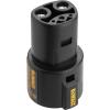 imageDEWALT SAE J1772 to Tesla EV Charging Adapter Compatible with All Tesla Electric Vehicles High Power Connector 60A250V Easy to Connect No Tools Required