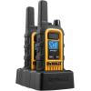 imageDEWALT Walkie Talkies Long Range FRS 2 Way Radio Waterproof ampamp Rechargeable  1 Watt DXFRS300 2 Pack DXFRS3001 Watt