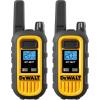 imageDEWALT Walkie Talkies Long Range FRS 2 Way Radio Waterproof ampamp Rechargeable  1 Watt DXFRS300 2 Pack DXFRS3001 Watt