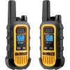 imageDEWALT Walkie Talkies Long Range FRS 2 Way Radio Waterproof ampamp Rechargeable  1 Watt DXFRS300 2 Pack DXFRS3001 Watt