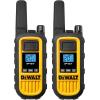 imageDEWALT Walkie Talkies Long Range FRS 2 Way Radio Waterproof ampamp Rechargeable  1 Watt DXFRS300 2 Pack DXFRS3002 Watt