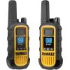 imageDEWALT Walkie Talkies Long Range FRS 2 Way Radio Waterproof ampamp Rechargeable  1 Watt DXFRS300 2 Pack DXFRS3002 Watt