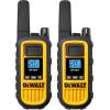 imageDEWALT Walkie Talkies Long Range FRS 2 Way Radio Waterproof ampamp Rechargeable  1 Watt DXFRS300 2 Pack DXFRS3002 Watt