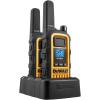 imageDEWALT Walkie Talkies Long Range FRS 2 Way Radio Waterproof ampamp Rechargeable  1 Watt DXFRS300 2 Pack DXFRS3002 Watt