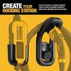 imageDEWALT Wall Mount Bracket for Electric Vehicle EV Charger for Charging Handle and Control Box Integrated Cable Organizer Compatible 16 and 32 Amp Portable EV Chargers