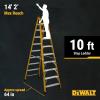 imageDeWalt 10Foot Fiberglass Step Ladder 375Pound Load Capacity Type IAA DXL34101010 feet