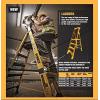 imageDeWalt 10Foot Fiberglass Step Ladder 375Pound Load Capacity Type IAA DXL3410104 feet