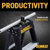 imageDeWalt 12Foot Fiberglass Step Ladder 300Pound Load Capacity Type IA DXL30101212 Feet