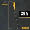 imageDeWalt 16Foot Fiberglass Extension Ladder 300Pound Load Capacity Type IA DXL302028PT