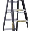 imageDeWalt 4Foot Fiberglass Step Ladder 300Pound Load Capacity Type IA DXL301004Black