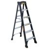 imageDeWalt 4Foot Fiberglass Step Ladder 300Pound Load Capacity Type IA DXL301004Black