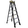 imageDeWalt 4Foot Fiberglass Step Ladder 300Pound Load Capacity Type IA DXL301004Black