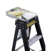 imageDeWalt 4Foot Fiberglass Step Ladder 300Pound Load Capacity Type IA DXL301004Black