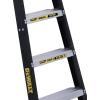 imageDeWalt 4Foot Fiberglass Step Ladder 300Pound Load Capacity Type IA DXL301004Black