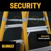 imageDeWalt 6Foot Fiberglass Step Ladder 500Pound Load Capacity Type IAA DXL3810068 feet