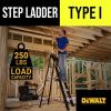 imageDeWalt 8Foot Fiberglass Step Ladder 300Pound Load Capacity Type I DXL311008
