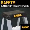 imageDeWalt DXL201004 4Feet Aluminum Stepladder Type IA with 300Pound Duty Rating 4FeetSilver2 feet