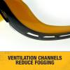 imageDewalt DPG82 Concealer AntiFog Dual Mold Safety Goggle  1 PairClear